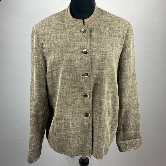 Jones New York Jackets & Blazers - Jones New York Linen Button Down Blazer